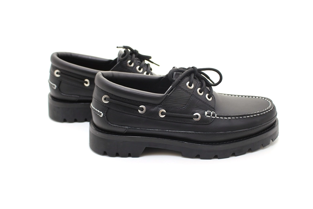 LOUIS VUITTON ルイヴィトン 靴 モヒカンシューズ メンズ6.5 ブラック エピ レザー