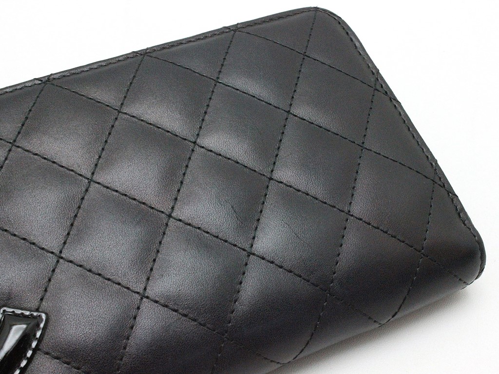CHANEL シャネル 財布/長財布 カンボンラインロングジップ