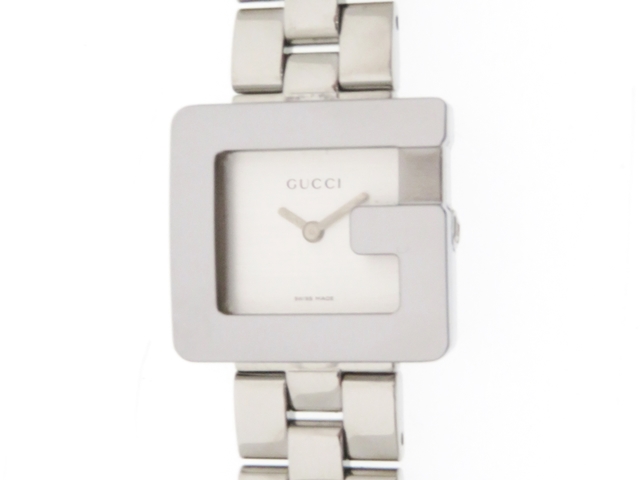 GUCCI グッチ 時計 3600L クォーツ ステンレス ホワイト 【437