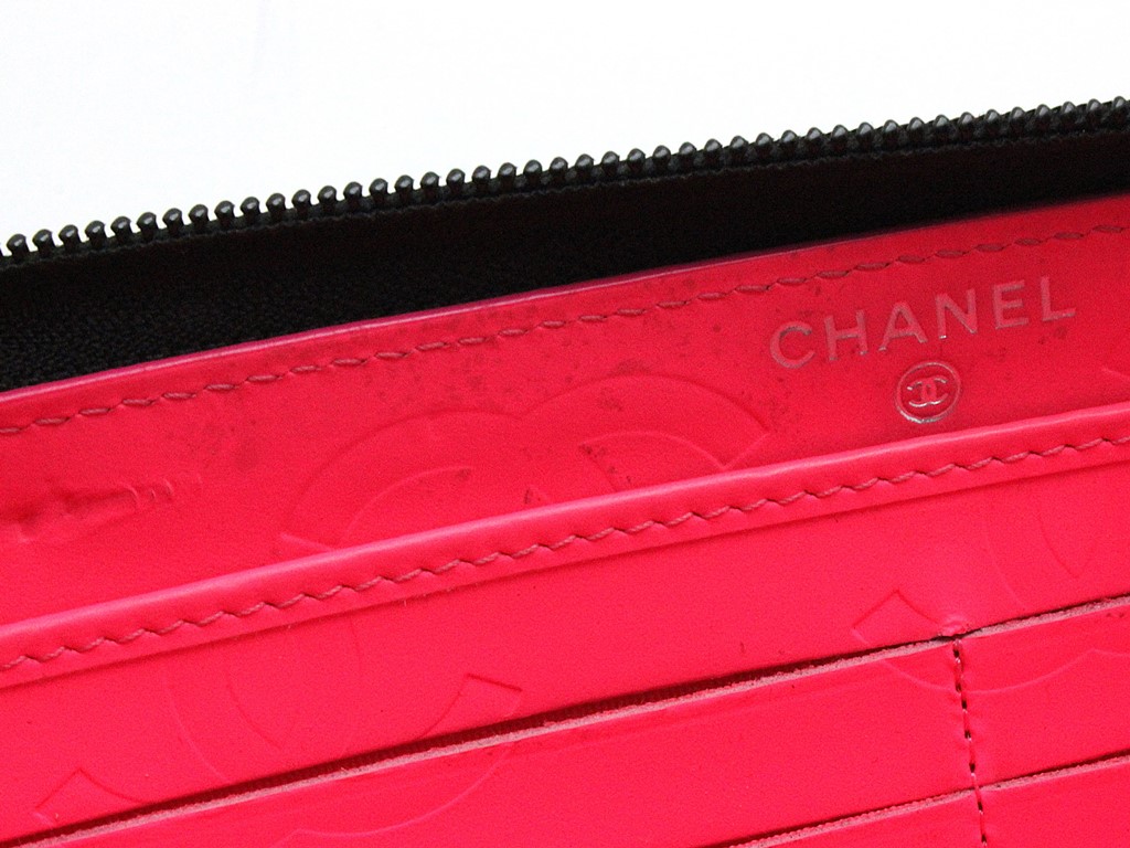 CHANEL シャネル 財布/長財布 カンボンラインロングジップウォレット  