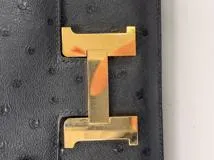 HERMES 　エルメス　ショルダーバッグ　コンスタンスⅢ　ミニ　ブラック・GP金具　オーストリッチ　Y刻印・2020年頃製造【472】HA