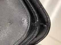 HERMES 　エルメス　ショルダーバッグ　コンスタンスⅢ　ミニ　ブラック・GP金具　オーストリッチ　Y刻印・2020年頃製造【472】HA