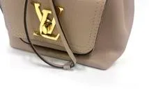 LOUIS VUITTON　ルイ・ヴィトン　 ロックミー・バケットNV　ショルダー　M57688　グレージュ　レザー　【472】KS