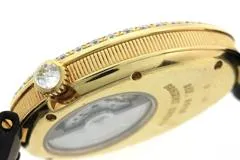 BREGUET ブレゲ 腕時計 2008正規品 クイーン･オブ･ネイプルズ 8928BA/8D/844/DD0D K18イエローゴールド/アリゲーター ダイヤモンドシェル 自動巻き【472】SJ