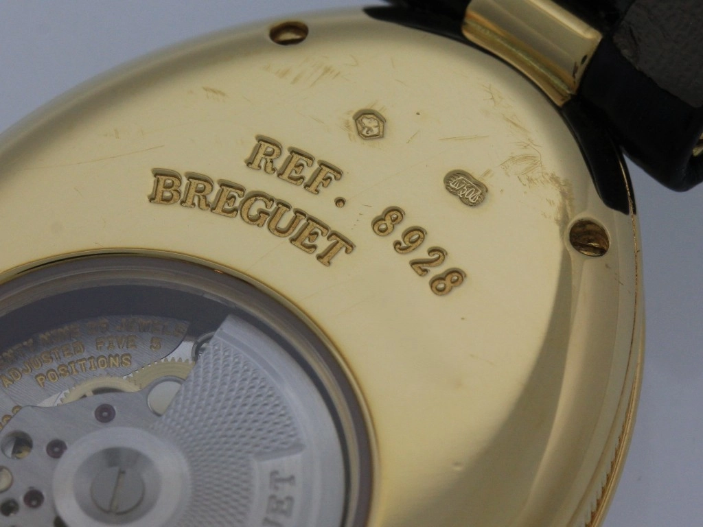 BREGUET ブレゲ 腕時計 2008正規品 クイーン･オブ･ネイプルズ 8928BA/8D/844/DD0D K18イエローゴールド/アリゲーター ダイヤモンドシェル 自動巻き【472】SJ