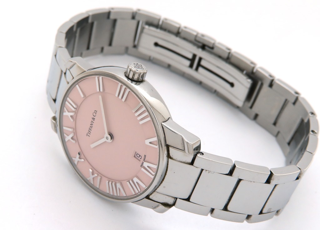 TIFFANY＆CO ティファニー アトラス 2バンド 35188576 ピンク SS