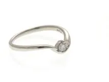 組曲ジュエリー リング 指輪 PT900 プラチナ ダイヤモンド 0.18カラット 11号 2.7g【473】