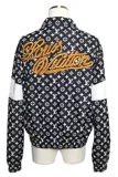 LOUIS VUITTON ルイ・ヴィトン 衣類 モノグラムプリントテクニカルトラックトップ メンズ46 ブラック/ホワイト ナイロン 1AFWJG 参考定価:\588,500-  (2143700199211)【200】