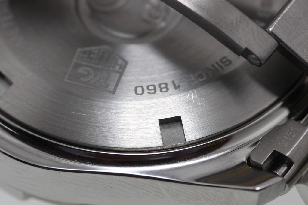 TAG HEUER タグ・ホイヤー 腕時計 アクアレーサー オートマティック キャリバー５ WAP2011.BA0830 ステンレス ホワイト文字盤 自動巻き【472】SJ