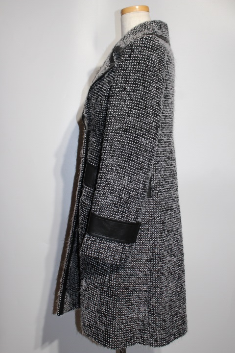 フォクシー　中綿コート　サイズ３８・Ｍ　FOXEY NEW YORK FOXEY フォクシー コート レディース38 ブラック ナイロン 綿