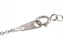 JEWELRY ノンブランド ジュエリー スター ネックレス K18 ホワイトゴールド ダイヤモンド 0.26カラット 1.1g【473】