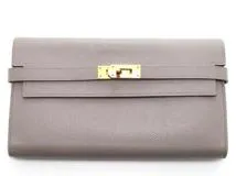 【新品】HERMES エルメス ケリー ロングウォレット ゴールド金具 楽天市場】【未使用品】 エルメス 長財布 ケリーウォレット
