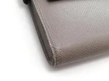 【正規店クリーニング済】HERMES エルメス ケリーウォレット HERMES エルメス 長財布 ケリーウォレットロング エプソン グリ