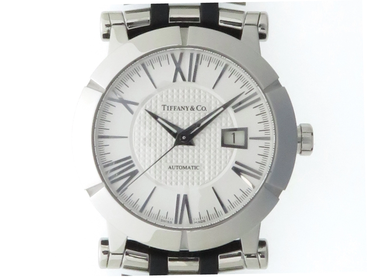 ティファニー TIFFANY＆CO アトラス ジェント Z1000.70.12A21A71A シルバー SS 自動巻き メンズ 腕時計