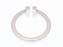 TIFFANY＆CO ティファニー リング Tスクエアリング SV925 4.4g #16【434】