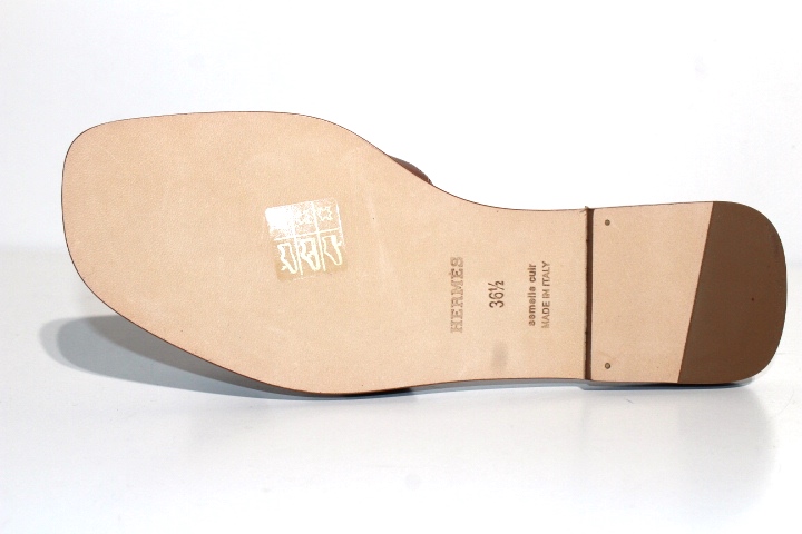 HERMES エルメス サンダル オラン レディース36ハーフ 約23.5cm