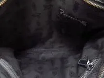 GUCCI グッチ GGインプリメ ショルダーバッグ ブラック PVC（ポリ塩化ビニル） レザー【473】