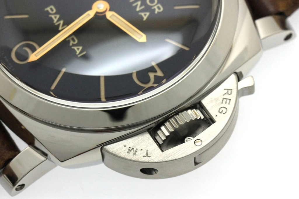 PANERAI パネライ 腕時計 2021年並行品 ルミノール マリーナ PAM00422 ブラック文字盤 ステンレス/カーフ 手巻き【472】SJ
