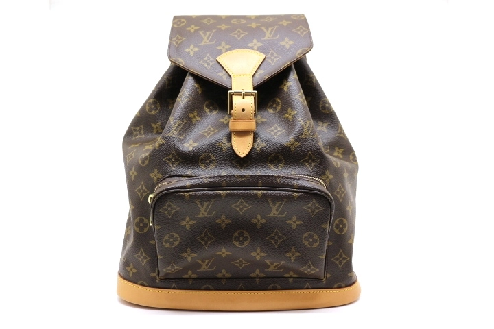 LOUIS VUITTON ルイヴィトン バッグ モンスリGM リュックサック バック ...