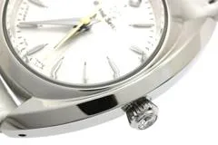 GRANDSEIKO グランドセイコー 腕時計 2024年正規品 ヘリテージコレクション  STGF357 スティール/アリゲーター 1Pダイヤモンドシルバー文字盤 クォーツ【472】SJ