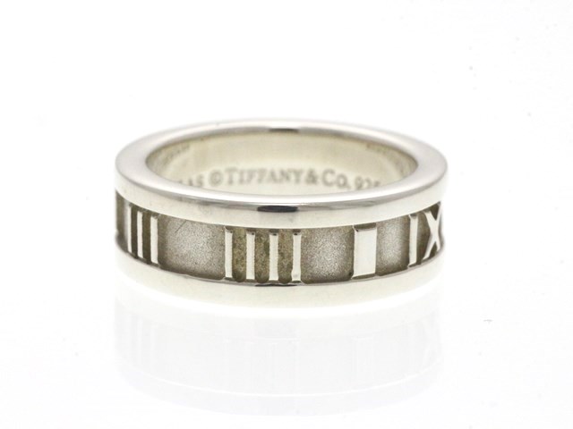 TIFFANY&CO ティファニー 指輪 アトラス リング シルバー 6号 5.2g