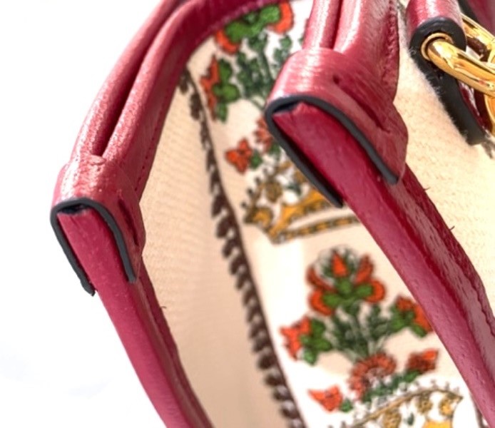 グッチ MUSIC IS MINE キャンバスレザー 2way ハンドバッグ グッチ GUCCI 2WAYトートバック ラージサイズ 100周年 スモール
