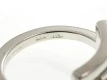 GUCCI グッチ 指輪 ロゴ リング シルバー 15号 5.9g【473】