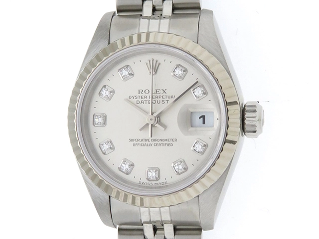 P番］ ROLEX ロレックス デイトジャスト 79174G シルバー レディース 自動巻き ホワイトゴールド ステンレス WG SS  （2148103235207） 【410】 の購入なら「質」の大黒屋（公式）