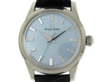 GRAND SEIKO グランドセイコー 腕時計 エレガンスコレクション SBGW283 ステンレススチール/アリゲーター  季春ブルー文字盤 手巻き【472】SJ