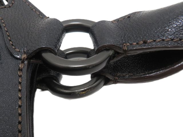 Cartier カルティエ マルチェロ ドゥ ハンドバッグ ブラック