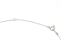 JEWELRY ノンブランド ジュエリー ネックレス K18 ホワイトゴールド ダイヤモンド 1.9g【473】