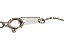 JEWELRY ノンブランド ジュエリー ネックレス K18 ホワイトゴールド ダイヤモンド 1.9g【473】