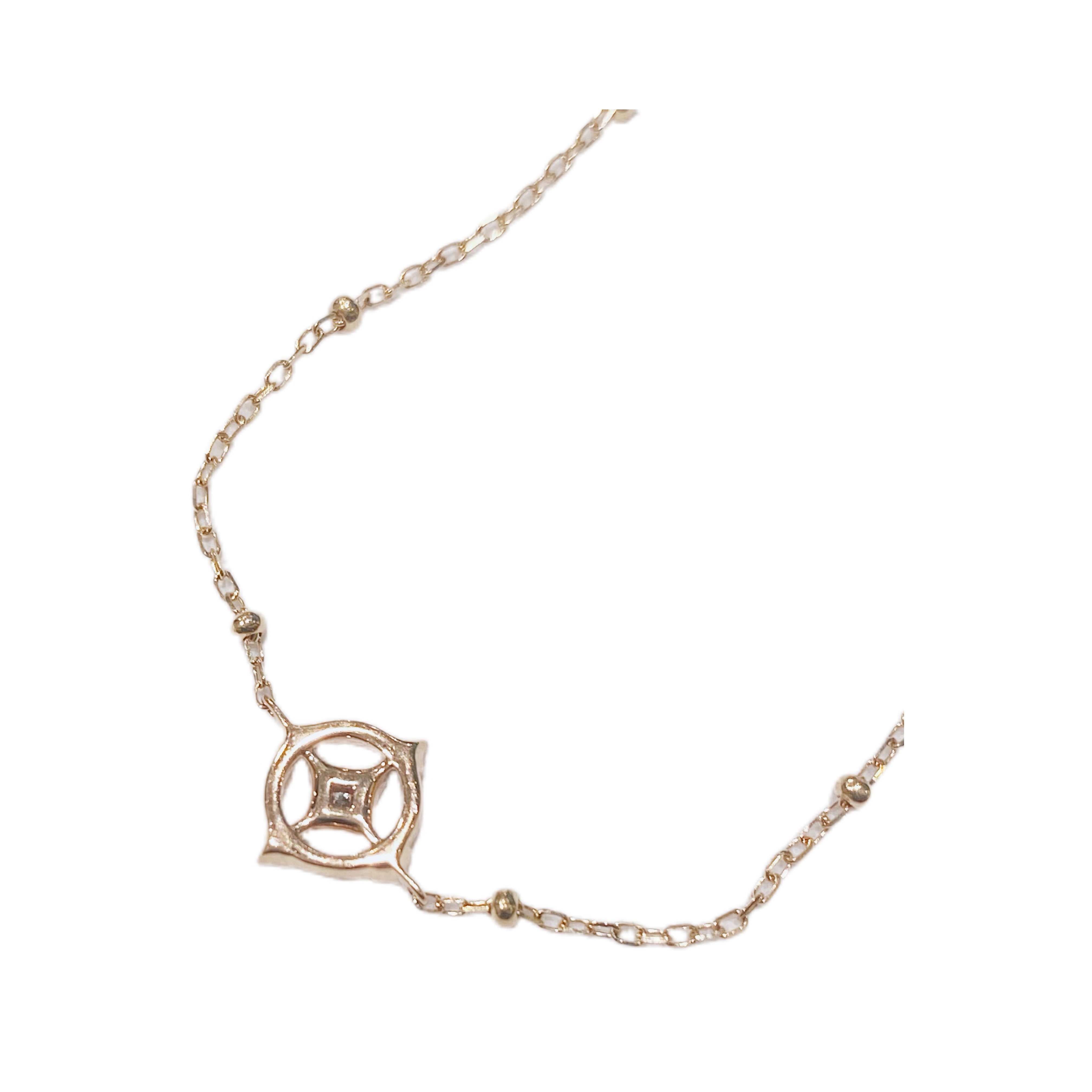 STAR JEWELRY スタージュエリ― モチーフ ブレスレット K10 D0.02