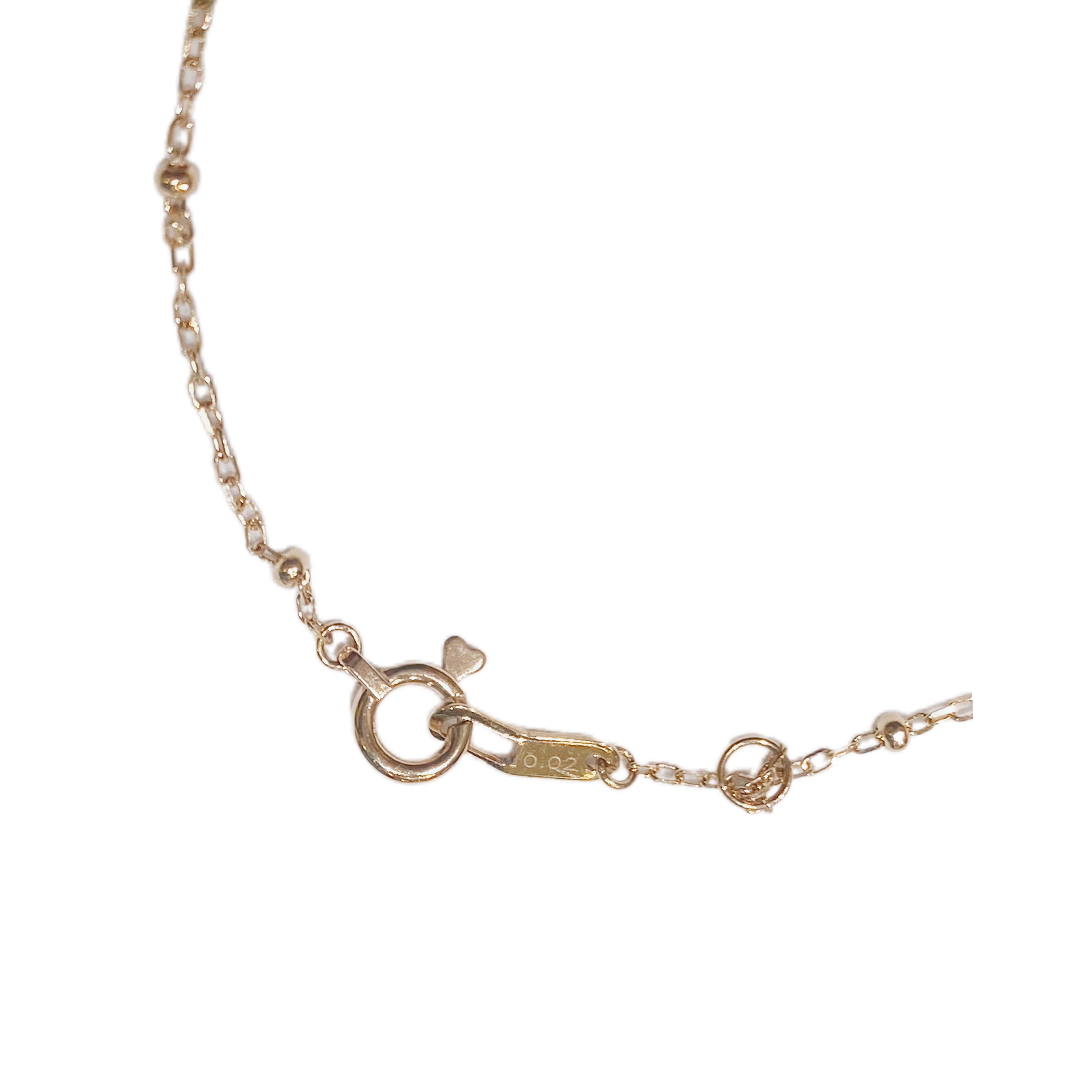 STAR JEWELRY スタージュエリ― モチーフ ブレスレット K10 D0.02