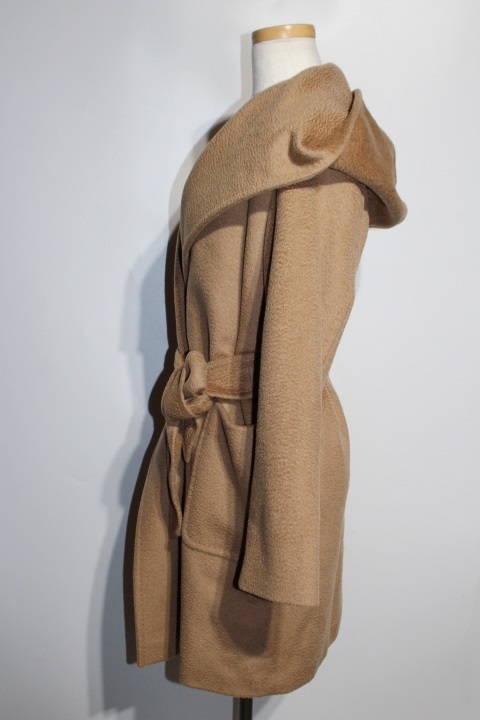 Max Mara マックスマーラ ラップコート レディース38 ベージュ