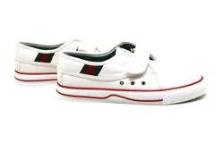 GUCCI グッチ 1977'テニスベルクロススニーカー メンズ8（約27