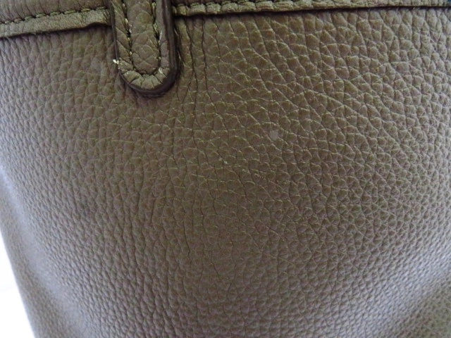 CELINE セリーヌ スモール フォールド カバ  2WAYバッグ ハンドバッグ ショルダーバッグ トープ カーフ【473】