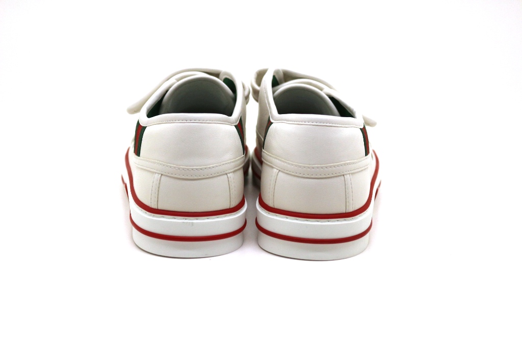 GUCCI グッチ 1977'テニスベルクロススニーカー メンズ8（約27