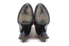 LOUIS VUITTON ルイヴィトン シルエットライン ショートブーツ レディース35（約22.5㎝） ブラック/マルチカラー レザー M11165