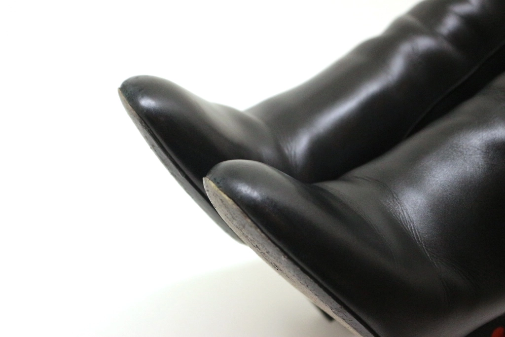 LOUIS VUITTON ルイヴィトン シルエットライン ショートブーツ レディース35（約22.5㎝） ブラック/マルチカラー レザー M11165