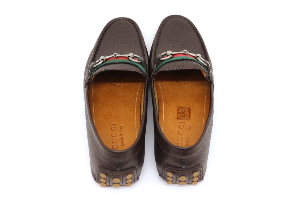 GUCCI グッチ ホースビット ドライビングシューズ メンズ7.5（約