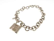 TIFFANY&CO ティファニー ジュエリー 1837 ロック ブレスレット 925 シルバー 23.2g【473】