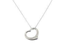 TIFFANY＆Co　ティファニー　オープンハートネックレス　SV　約2.7g【431】2148103907876
