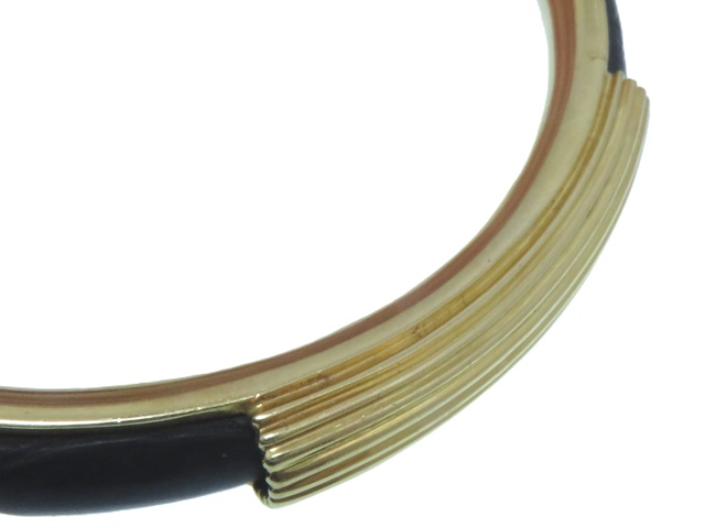 TOM FORD トムフォード K18 クロコダイルバングル 約33．1g