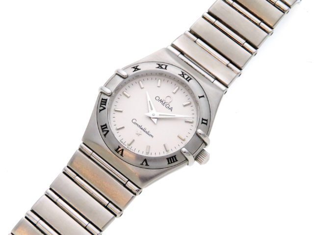 OMEGA オメガ 時計 コンステレーション 1572.30 ホワイト文字盤