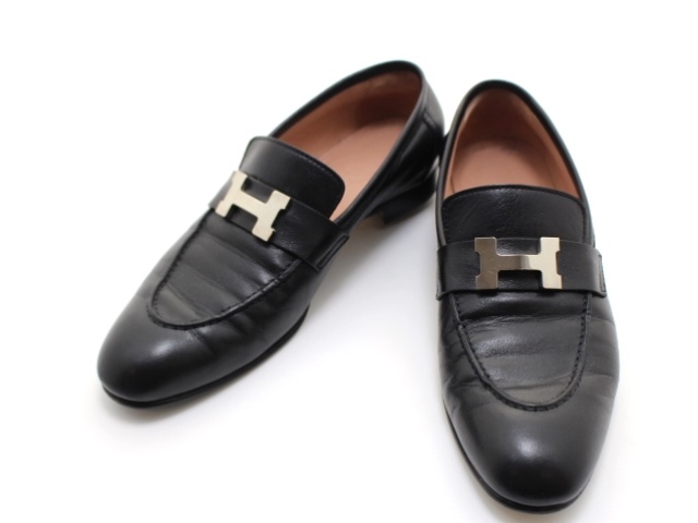 【7月限定】HERMES コンスタンスローファー 37／WS201199Z HEARTS エルメス 靴 コンスタンスローファー レディース37(約