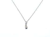 TIFFANY＆Co　ティファニー　ティアドロップミニネックレス　SV　約2.0g【431】2148103908521