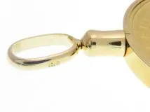 JEWELRY ノンブランドジュエリー コイン ペンダントトップ エリザベス カナダ コイン 1oz K18/K24 34.2g【434】