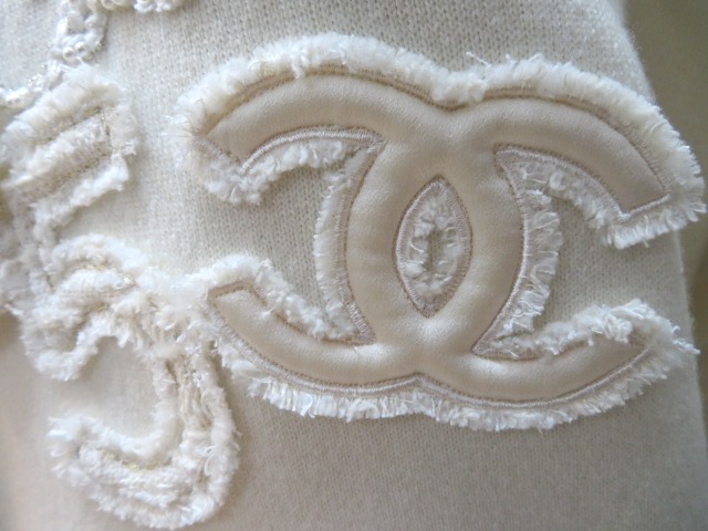 CHANEL シャネル ニット セーター レディース 34 アイボリー