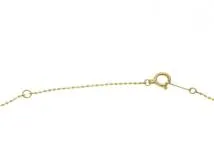 JEWELRY ノンブランド ジュエリー ハート ネックレス K18 イエローゴールド ダイヤモンド 1.8g【473】